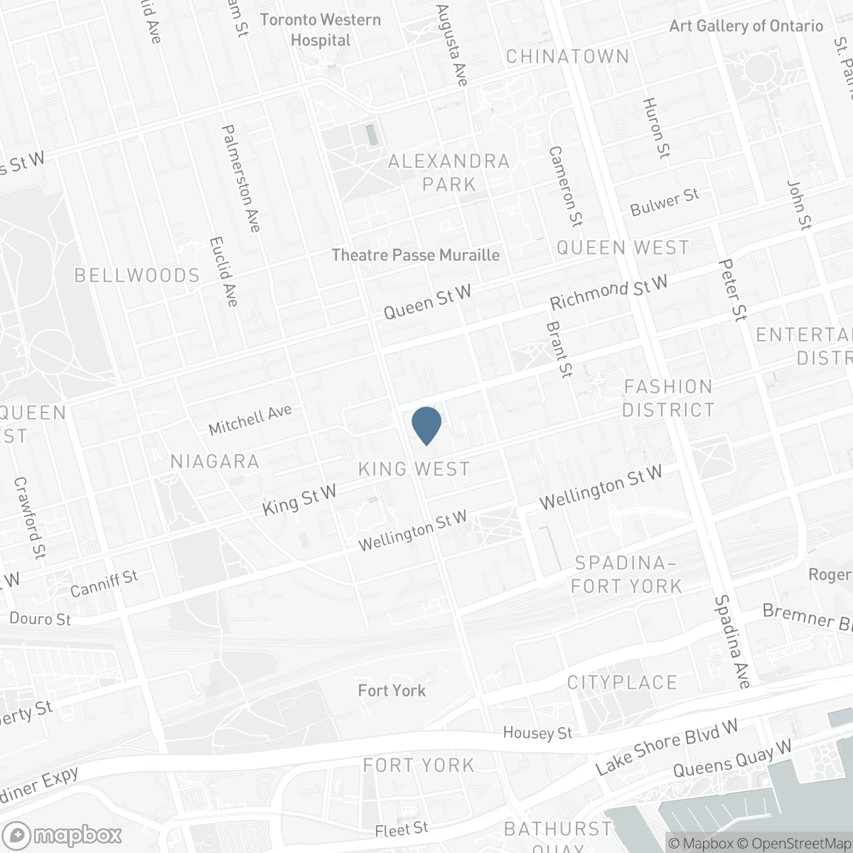 1623 - 525 ADELAIDE STREET W, Toronto, Ontario M5V 0N7